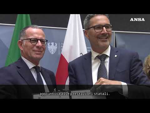 Sussidio per pensionati a redditi bassi, siglata la convenzione tra Inps e Provincia di Bolzano
