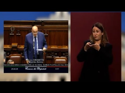 Flotilla, Crosetto: «Continueremo a lavorare perché non accada alcun incidente»