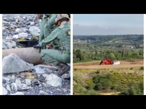 Piacenza, il video dell’esplosione della bomba fatta brillare nella cava di Albarola