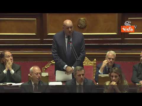 Crosetto al Senato: Piangiamo tutti per i bambini a Gaza, stiamo contribuendo a cambiare le cose