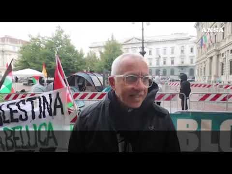 Flotilla, anche a Milano il presidio di Piazza Gaza