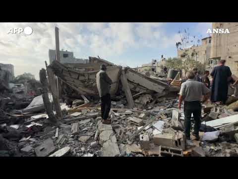 Gaza, raid israeliano su Nuseirat: almeno 10 morti