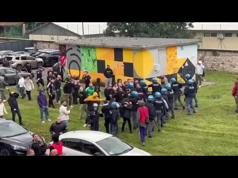 Corteo per la Palestina a Brescia, momenti di tensione ma nessun contatto