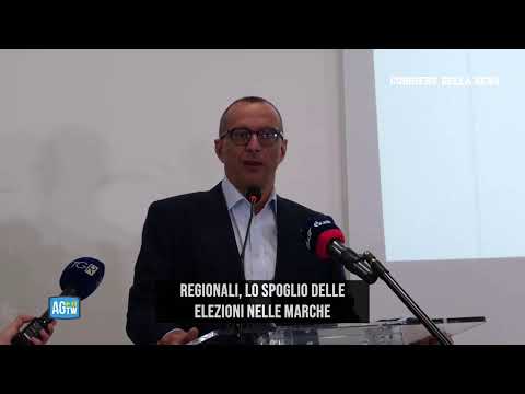 Regionali, lo spoglio nelle Marche