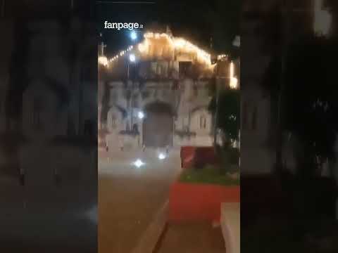 Terremoto di magnitudo 6.9 nelle Filippine: crolla parte della chiesa di Santa Rosa de Lima