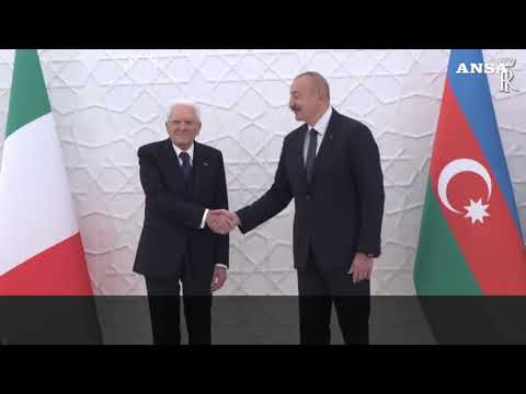Italia-Azerbaigian, Mattarella: “Collaborazione crescente e in vari settori”