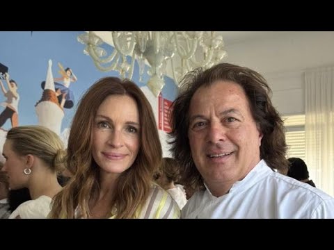 Tino Vettorello, lo chef della Mostra del cinema di Venezia, svela il piatto per Julia Roberts