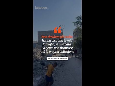 Il racconto da Gaza City: “Nel mio quartiere corpi abbandonati e macerie, è una città fantasma”