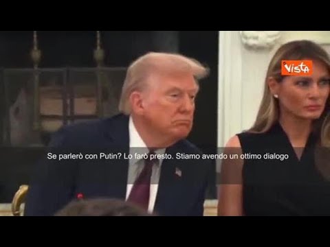 Trump: “Se parlerò con Putin? Lo farò presto. Stiamo avendo un ottimo dialogo”
