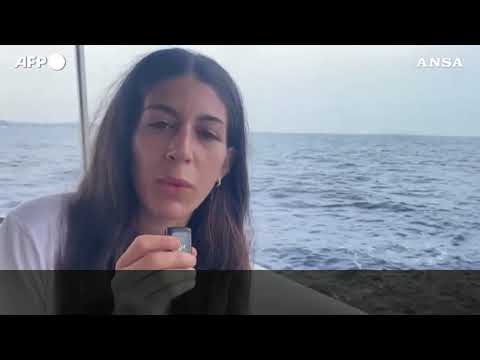 Gaza, a bordo di una nave della Global Sumud Flotilla