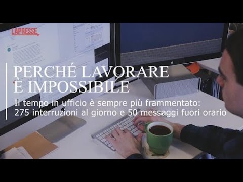 Perché lavorare è impossibile: lo spiega il Work Trend Index di Microsoft
