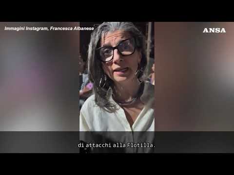 Global Sumud Flotilla, l’allarme di Francesca Albanese dopo l’esplosione
