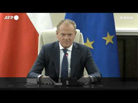 Tusk: “E’ la prima volta che droni russi vengono abbattuti sul territorio Nato”