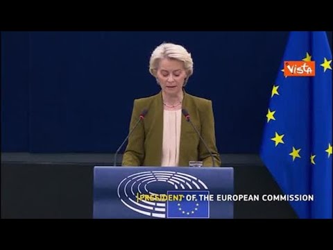 Von der Leyen: Ue impegnata in una lotta per la sua libertà, indipendenza, integrità