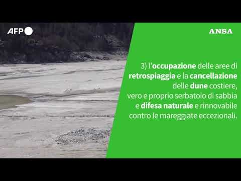 Ansa VERIFIED – E’ vero che l’erosione costiera dipende principalmente dai cambiamenti climatici?