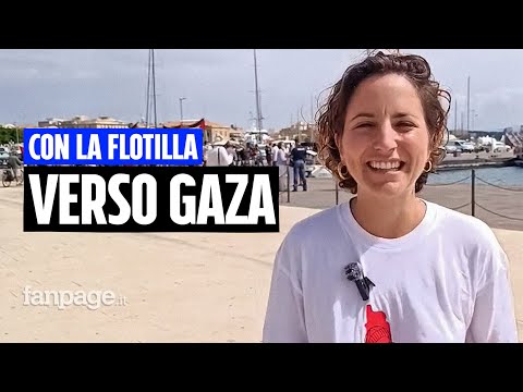 Flotilla, Scuderi: “Abbiamo paura, ma dobbiamo partire”
