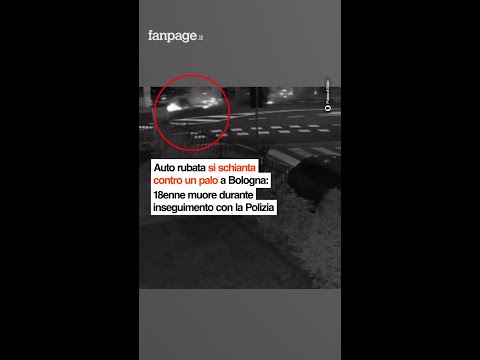 Auto rubata si schianta contro un palo a Bologna: 18enne muore durante inseguimento con la Polizia