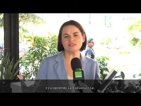 Bielorussia, Tsikhanouskaya: “L’Italia imponga altre sanzioni a Lukashenko”