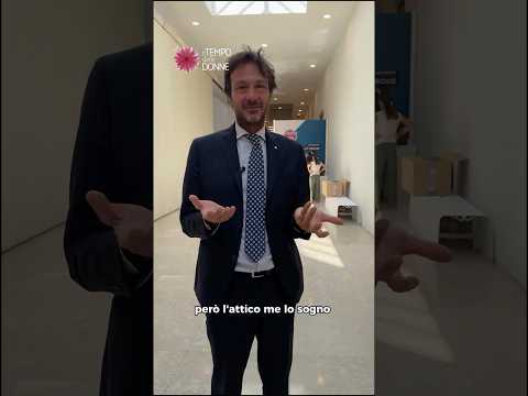 GIANLUCA TORRE ospite di Tempo delle Donne 2025 racconta la sua casa ideale #shorts #news