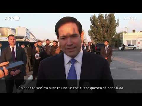 Marco Rubio: “Pochi giorni per un accordo tra Israele e Hamas”