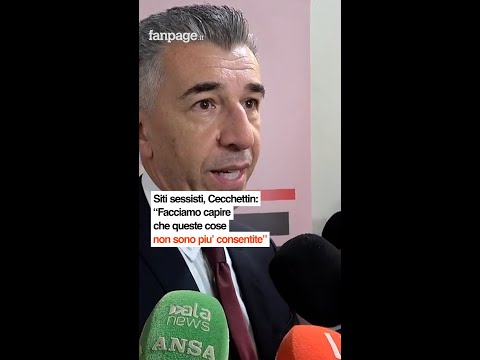 Siti sessisti, Cecchettin: “Facciamo capire che queste cose non sono piu’ consentite”
