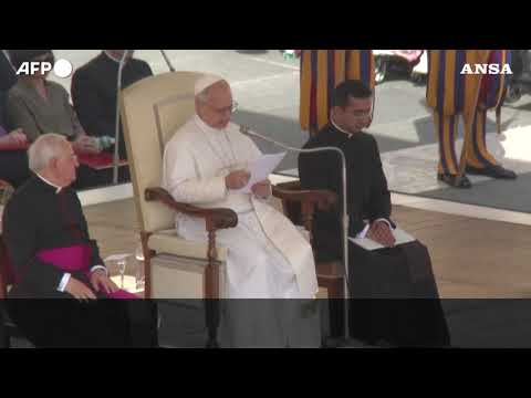 Il Papa: “Vicino alla gente di Gaza, condizioni inaccettabili”