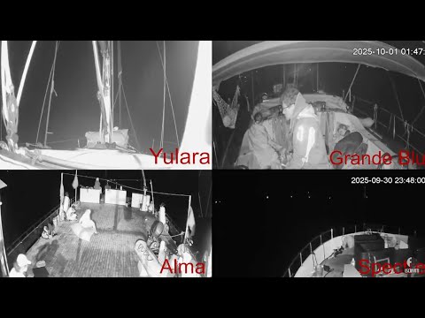 Flottilla verso Gaza: diretta dalle barche nella zona di rischio del blocco navale israeliano