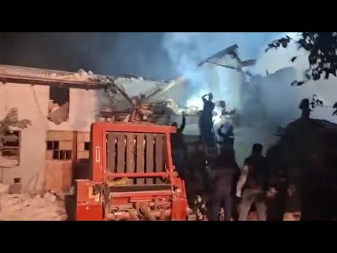 Il video girato tra le macerie del casolare esploso a Castel D’Azzano