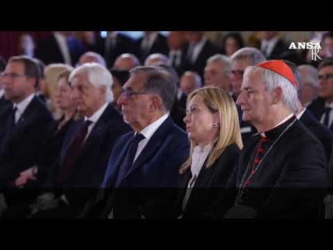 Mattarella: “Oggi scintilla di speranza in Medio Oriente”