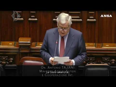 Tajani: “Su partecipazione Forza a Gaza spero nell’unita’ politica”
