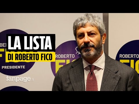 Roberto Fico, ecco la lista per le Regionali Campania: “Indagati in lista? Valuteremo caso per caso”