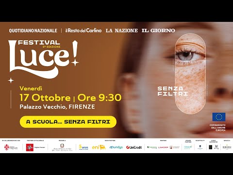 Festival Luce! 2025 – 5a Edizione | Venerdì 17 ottobre – A scuola… senza filtri