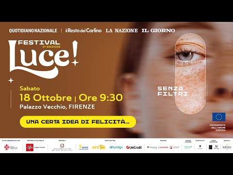 Festival Luce! 2025 | Sabato 18 Ottobre – Una certa idea di felicità… (Parte 1)