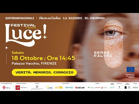 Festival Luce! 2025 | Sabato 18 Ottobre – Verità, memoria, coraggio (Parte 2)