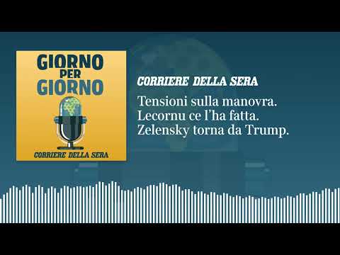 Tensioni sulla manovra. Lecornu ce l’ha fatta. Zelensky torna da Trump
