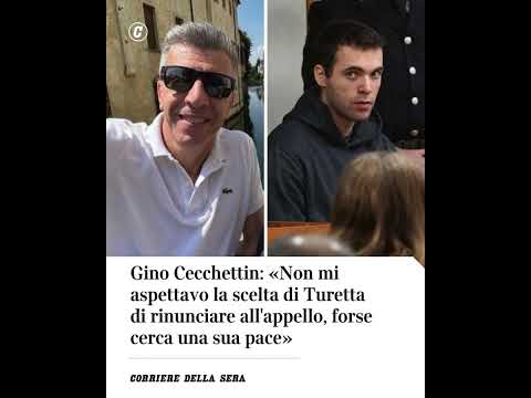 Gino Cecchettin: «Non mi aspettavo che Turetta rinunciasse all’appello, forse cerca una sua pace»