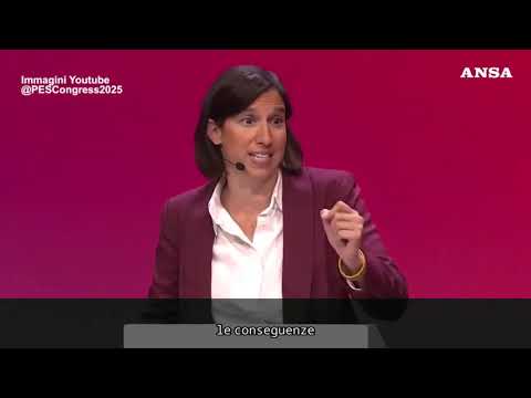 Schlein al Pse: “Liberta’ a rischio quando la destra governa”