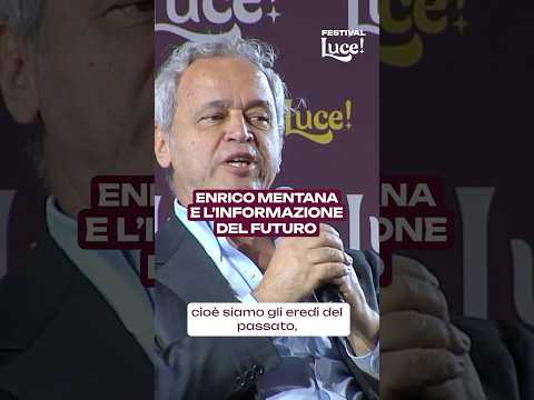 Enrico Mentana, direttore del Tg La7, risponde alle domande degli aspranti e giovani giornalisti