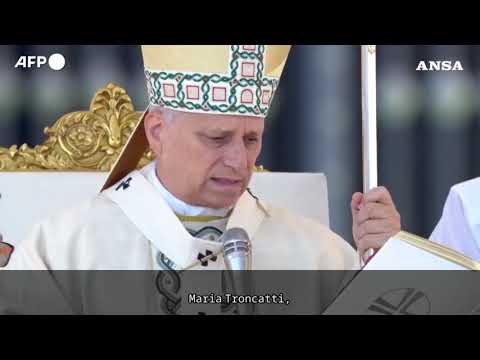 Il Papa proclama sette nuovi santi, tra loro tre italiani