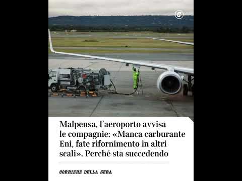 Malpensa alle compagnie: «Manca carburante, fate rifornimento in altri aeroporti». Perché succede?