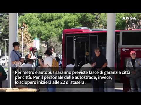 Sciopero generale per Gaza il 3 ottobre, come funziona settore per settore