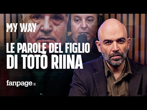 Roberto Saviano spiega il piano del figlio di Totò Riina: “Riavvicinare i più giovani a cosa nostra”