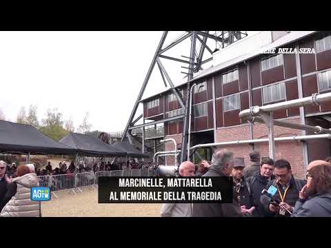 Mattarella a Marcinelle nell’anniversario del disastro del 1956: la diretta dal Belgio