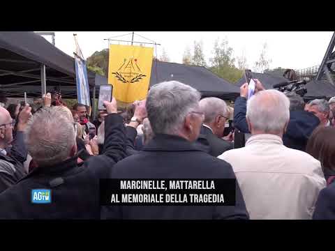 Marcinelle, Mattarella al memoriale