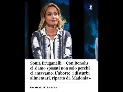 Sonia Bruganelli: «Con Bonolis ci siamo sposati non solo perché ci amavamo» #shorts #news