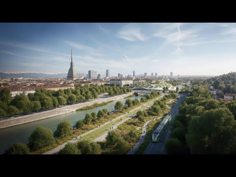 Il video che racconta la Torino del futuro: droni, super tecnologie, nuova mobilità e tanto verde