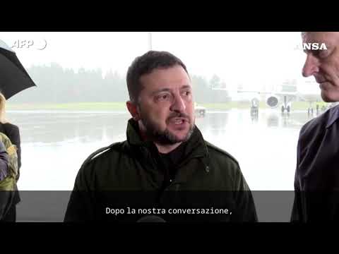 Zelensky: “Congelare la guerra sulla linea del fronte e’ un buon compromesso”