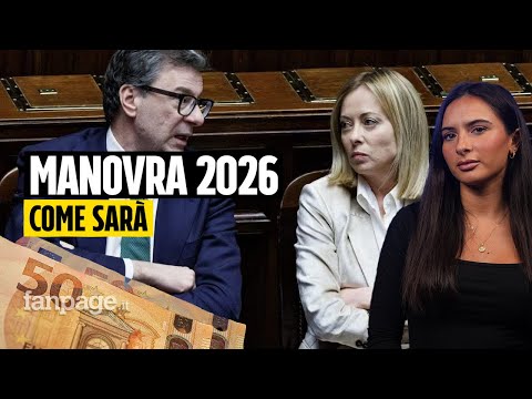 Come sarà la Manovra 2026, le misure della nuova legge di bilancio spiegate in 8 punti