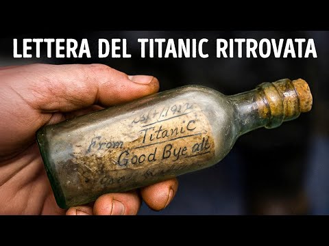 Messaggio in una Bottiglia dal Titanic Trovato sulla Costa Irlandese