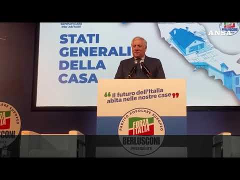 Super bonus, Tajani: “Eravamo favorevoli, ma non c’e’ stato il controllo”